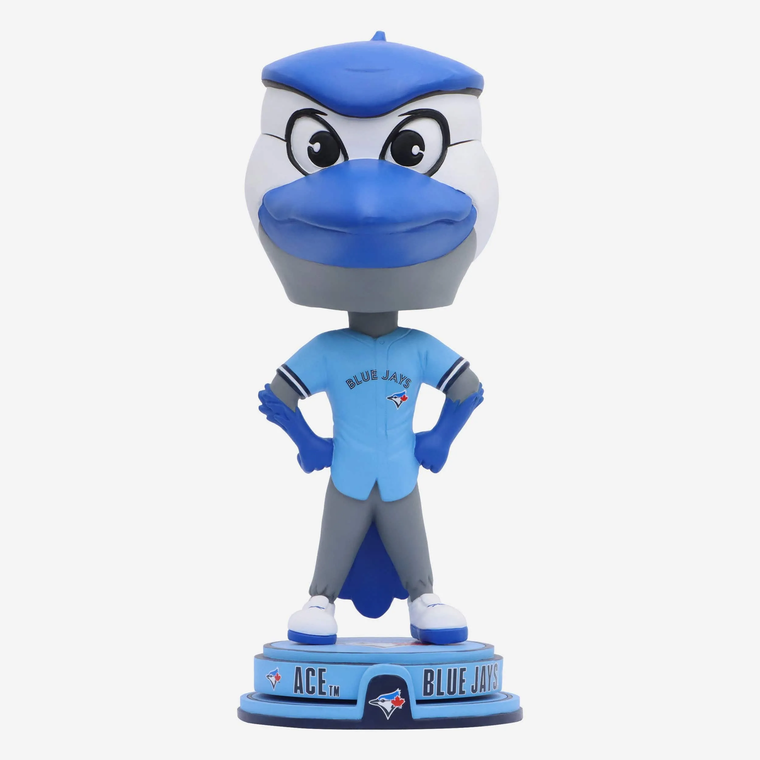 Ace Toronto Blue Jays Powder Blue Uniform Mascot Spinner Bighead Bobblehead