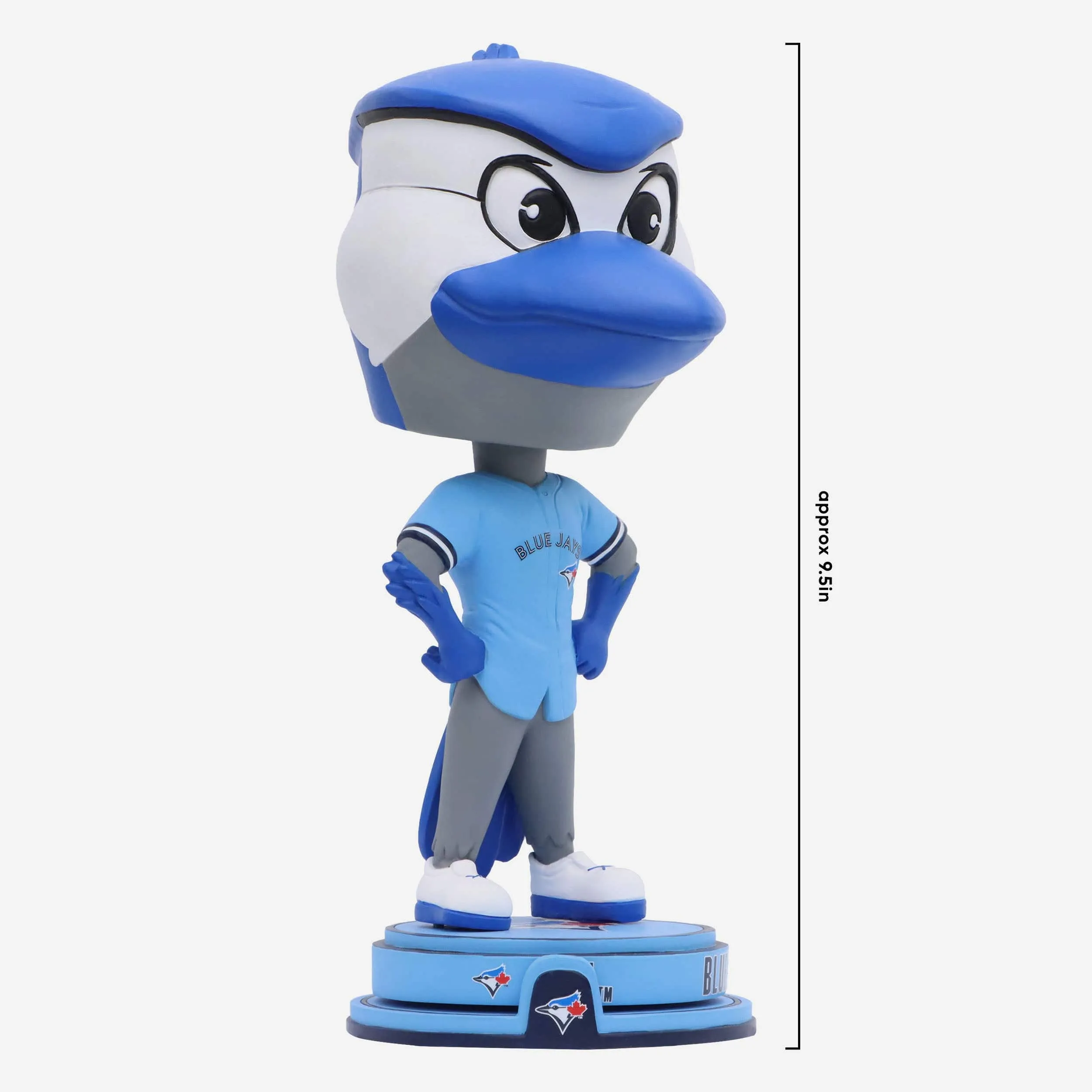Ace Toronto Blue Jays Powder Blue Uniform Mascot Spinner Bighead Bobblehead