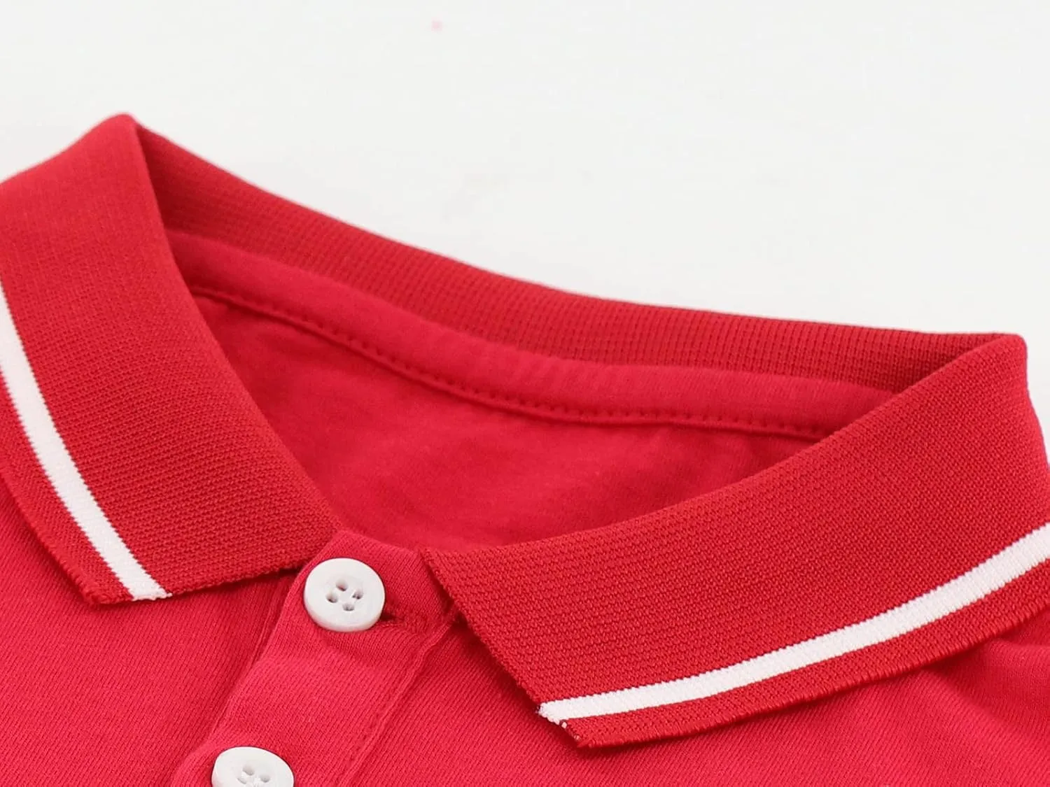 ACESTAR Boys Short Sleeve Polo Shirt Kids Plain School Uniform Polo Shirt for Boys and Girls 4-12 Years