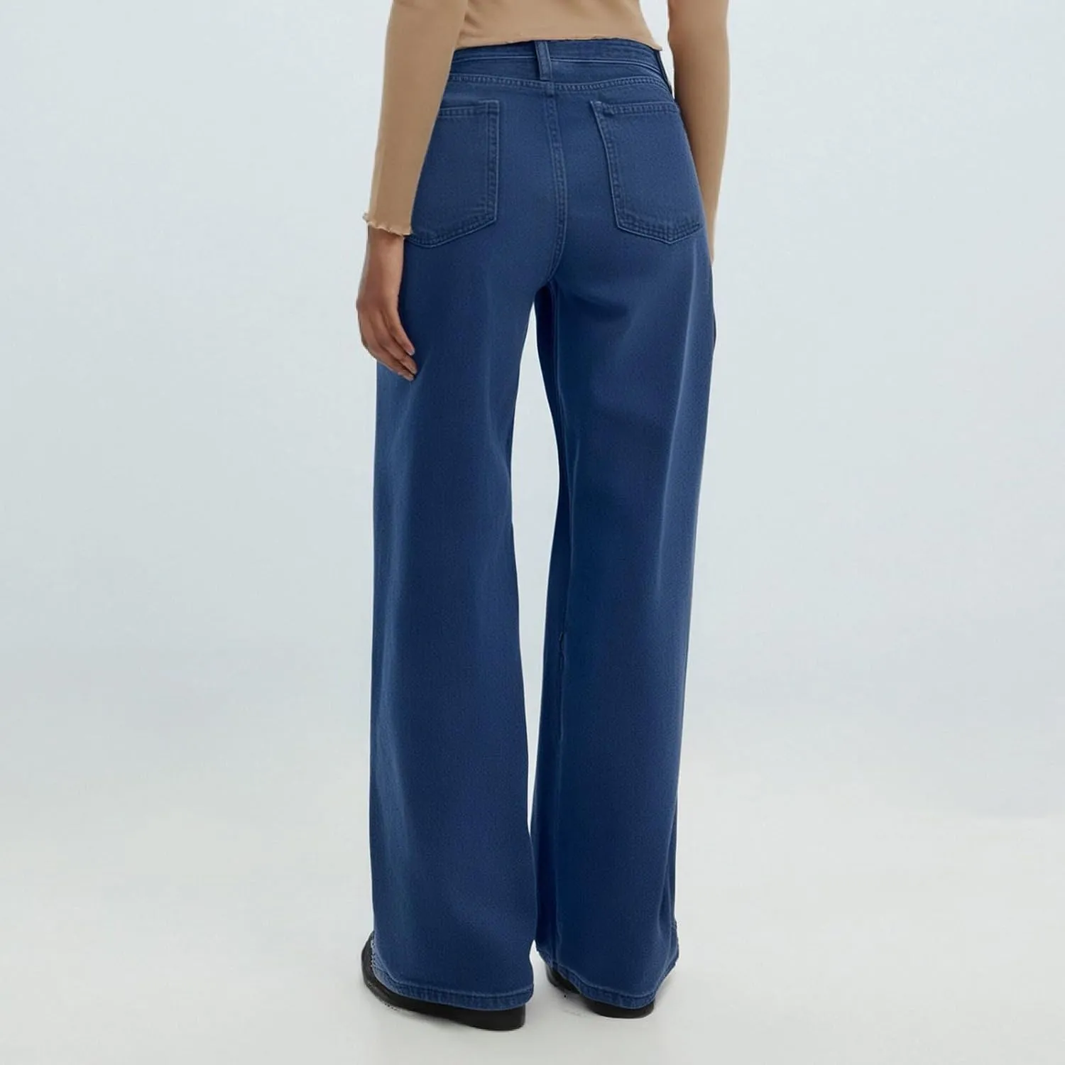 Baggy Jeans Women Long Wide Leg Dressy Casual Baggy Jeans Y2K Trendy Summer Women's Lounge Pants Pockets