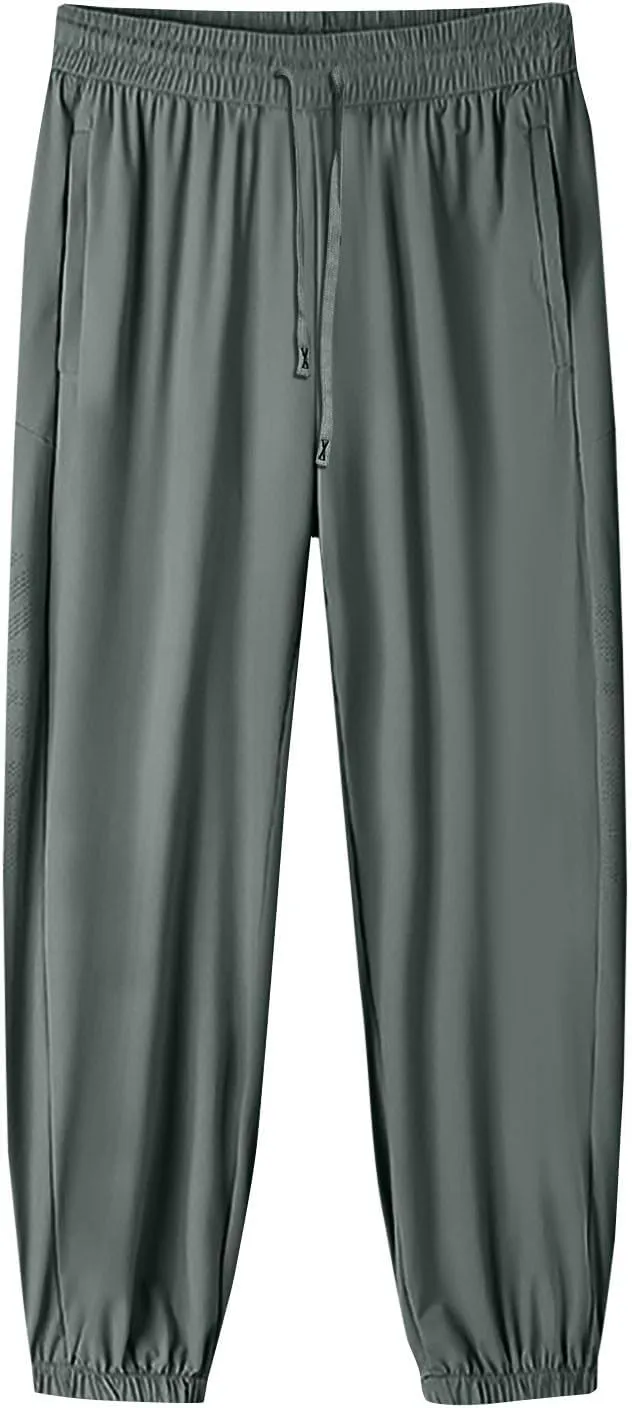 Beeswan Pants for Women Over 50 Ultra Stretch Breathable Casual Pant Quick Dry Elastic Waist Trousers with Pockets