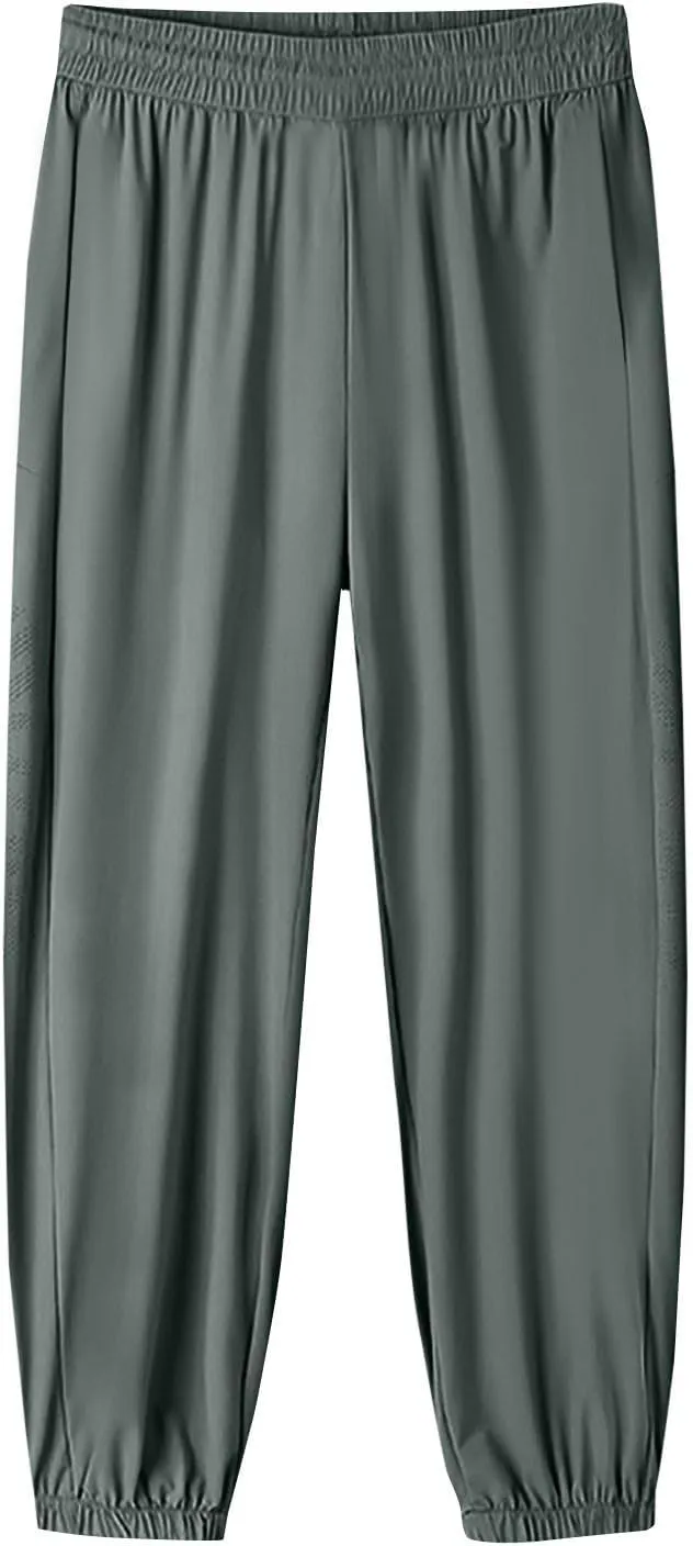 Beeswan Pants for Women Over 50 Ultra Stretch Breathable Casual Pant Quick Dry Elastic Waist Trousers with Pockets
