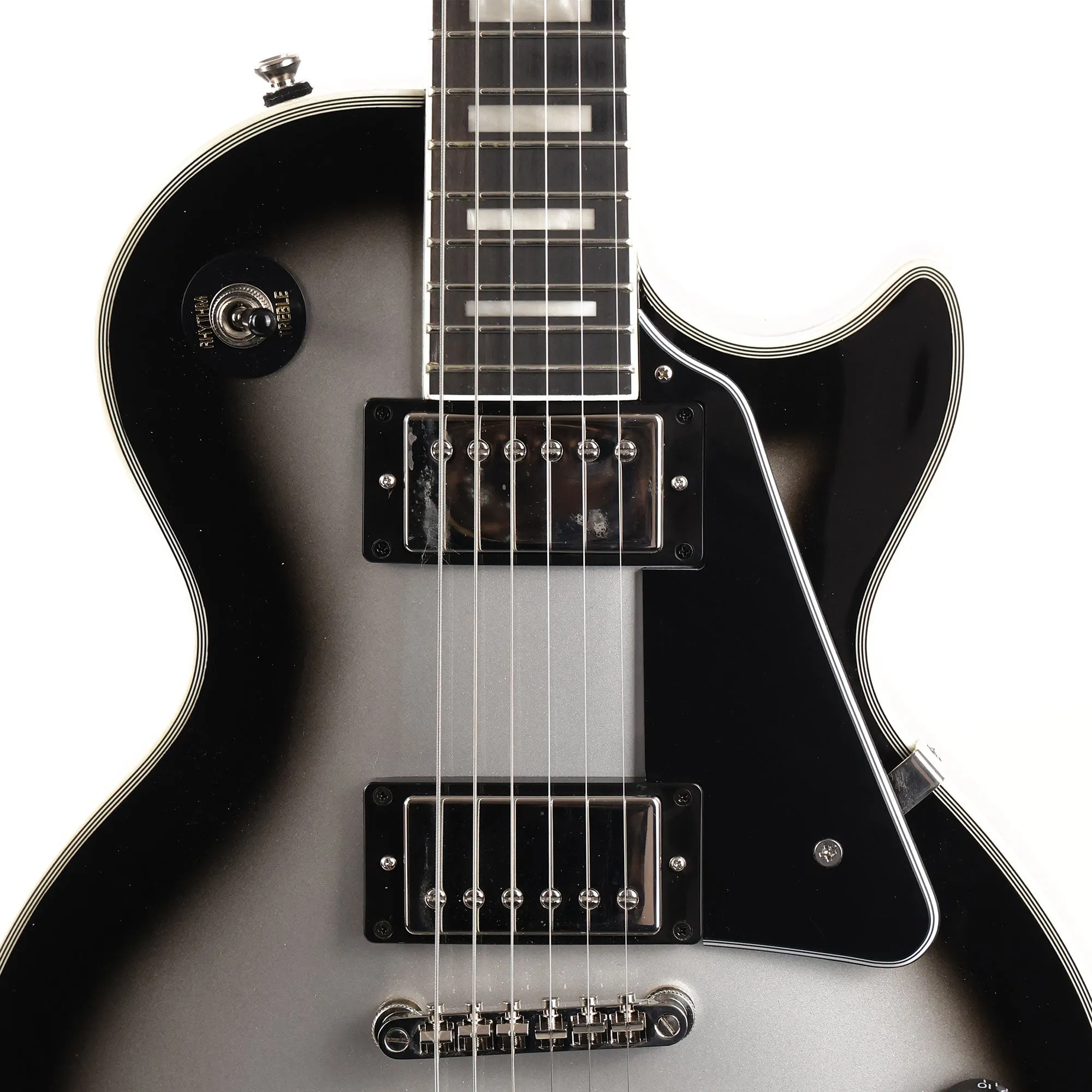 Epiphone Les Paul Custom Silverburst Used