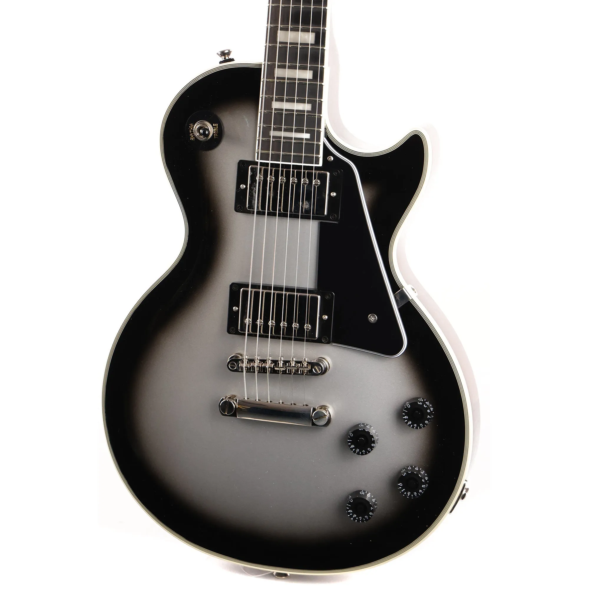 Epiphone Les Paul Custom Silverburst Used