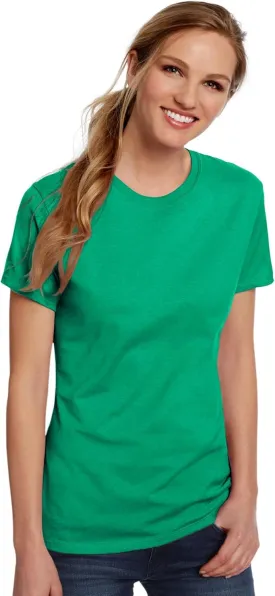 Hanes Women's Perfect-T Short-Sleeve T-Shirt, Womens Crewneck T-Shirt, Womens Short-Sleeve Cotton Tee
