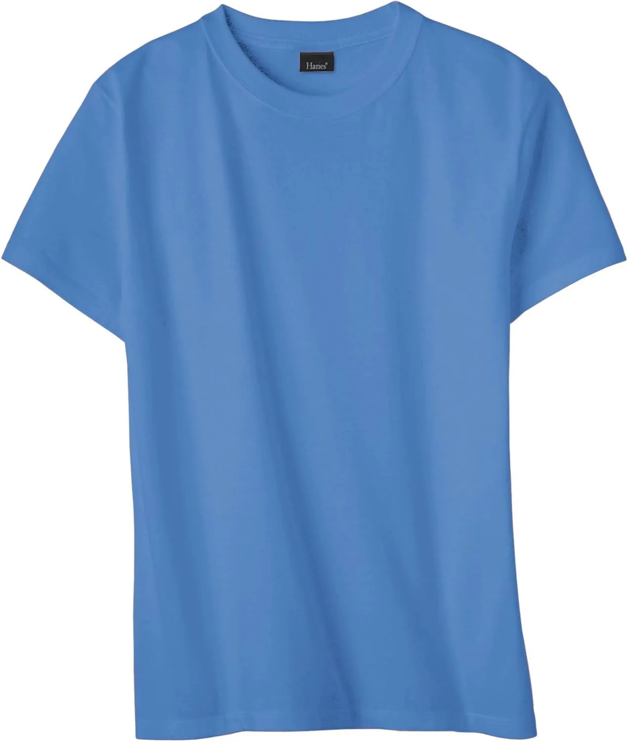 Hanes Women's Perfect-T Short-Sleeve T-Shirt, Womens Crewneck T-Shirt, Womens Short-Sleeve Cotton Tee
