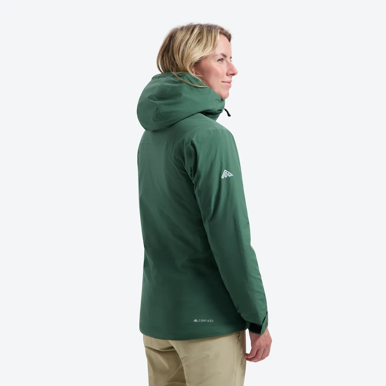 Insulated Hardshell Jacket Dark Green | Women