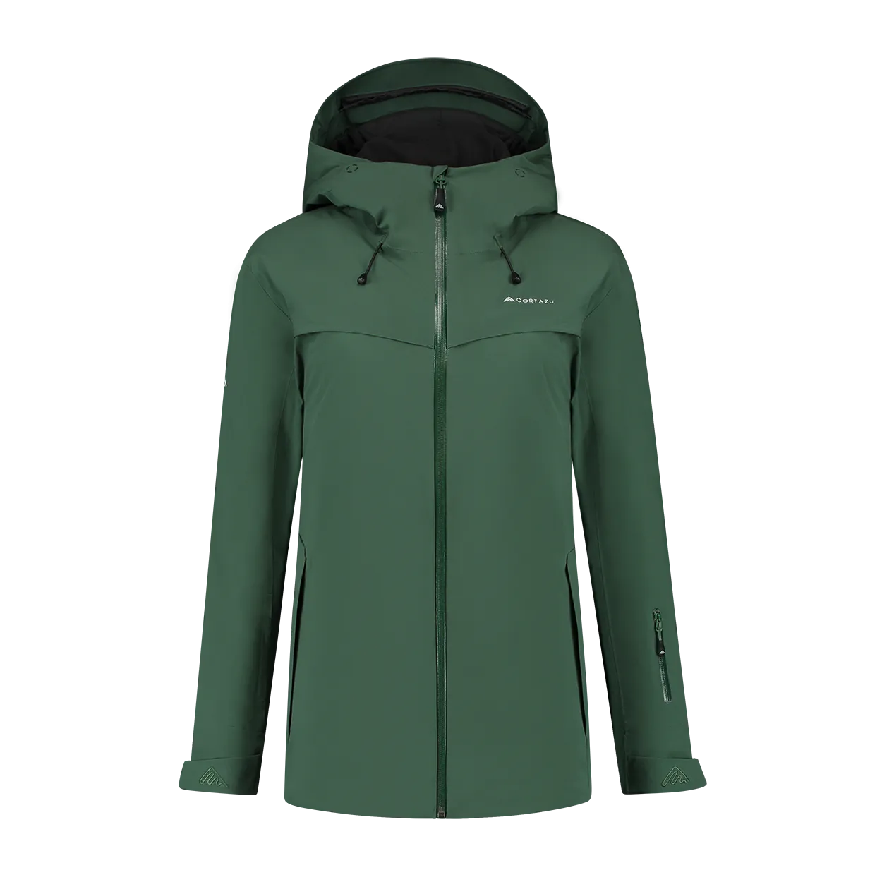 Insulated Hardshell Jacket Dark Green | Women