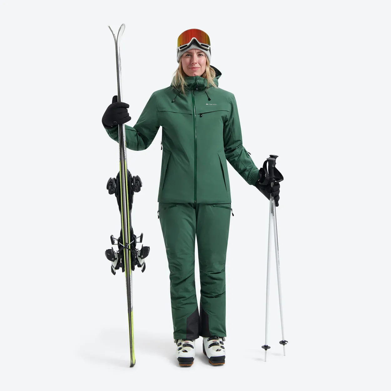 Insulated Hardshell Jacket Dark Green | Women