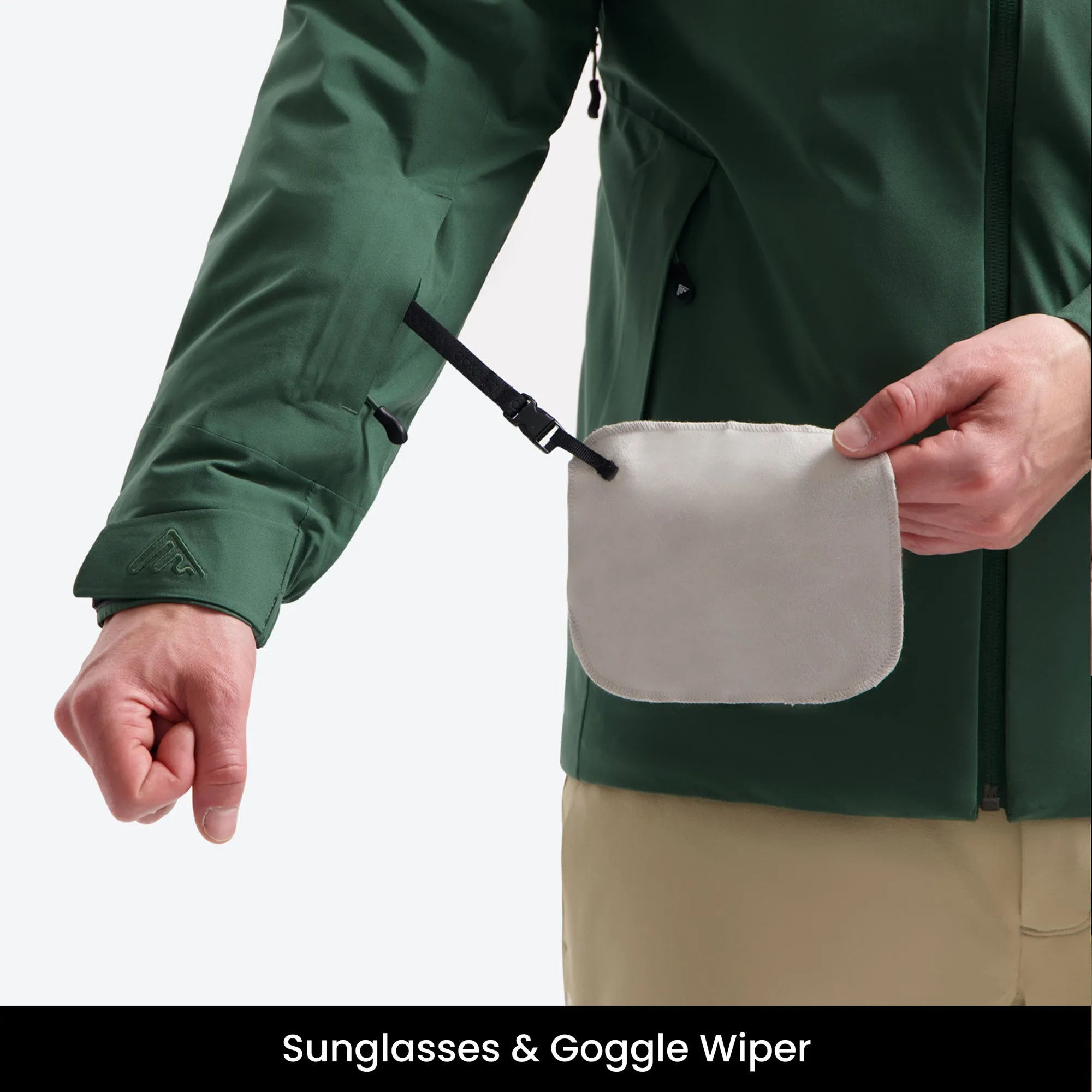 Insulated Hardshell Jacket Dark Green | Women