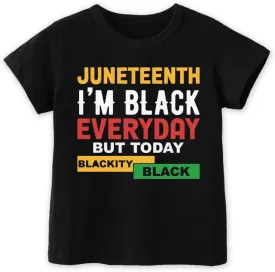 Juneteenth Shirts Kids  Toddler Juneteenth Shirt, Short-Sleeve T-Shirt for Toddler Boys & Girls, Ages 2-8 Juneteenth Shirts Kids  Toddler Juneteenth Shirt, Short-Sleeve T-Shirt for Toddler Boys & Girls, Ages 2-8