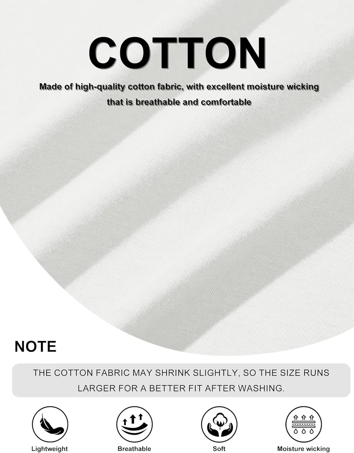 MAGCOMSEN Men's Long Sleeve Shirt with Pocket Cotton Crew Neck Shirts Casual Lightweight T-Shirt