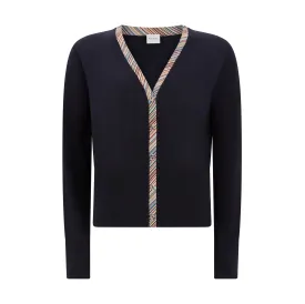 Wool Silk Knitted Cardigan