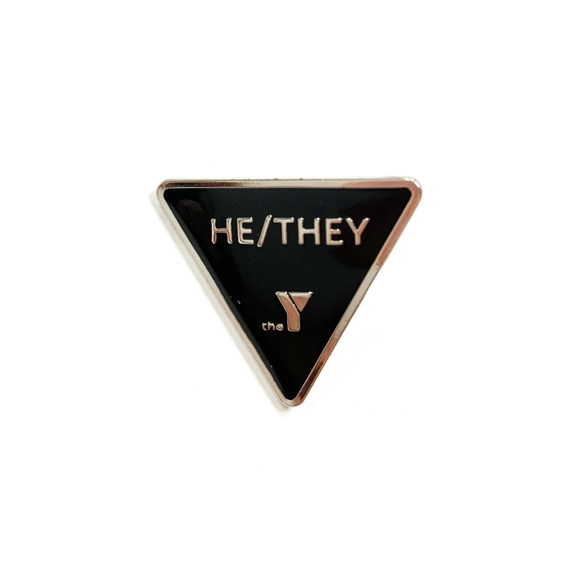 Y Pro-Noun Lapel Pin