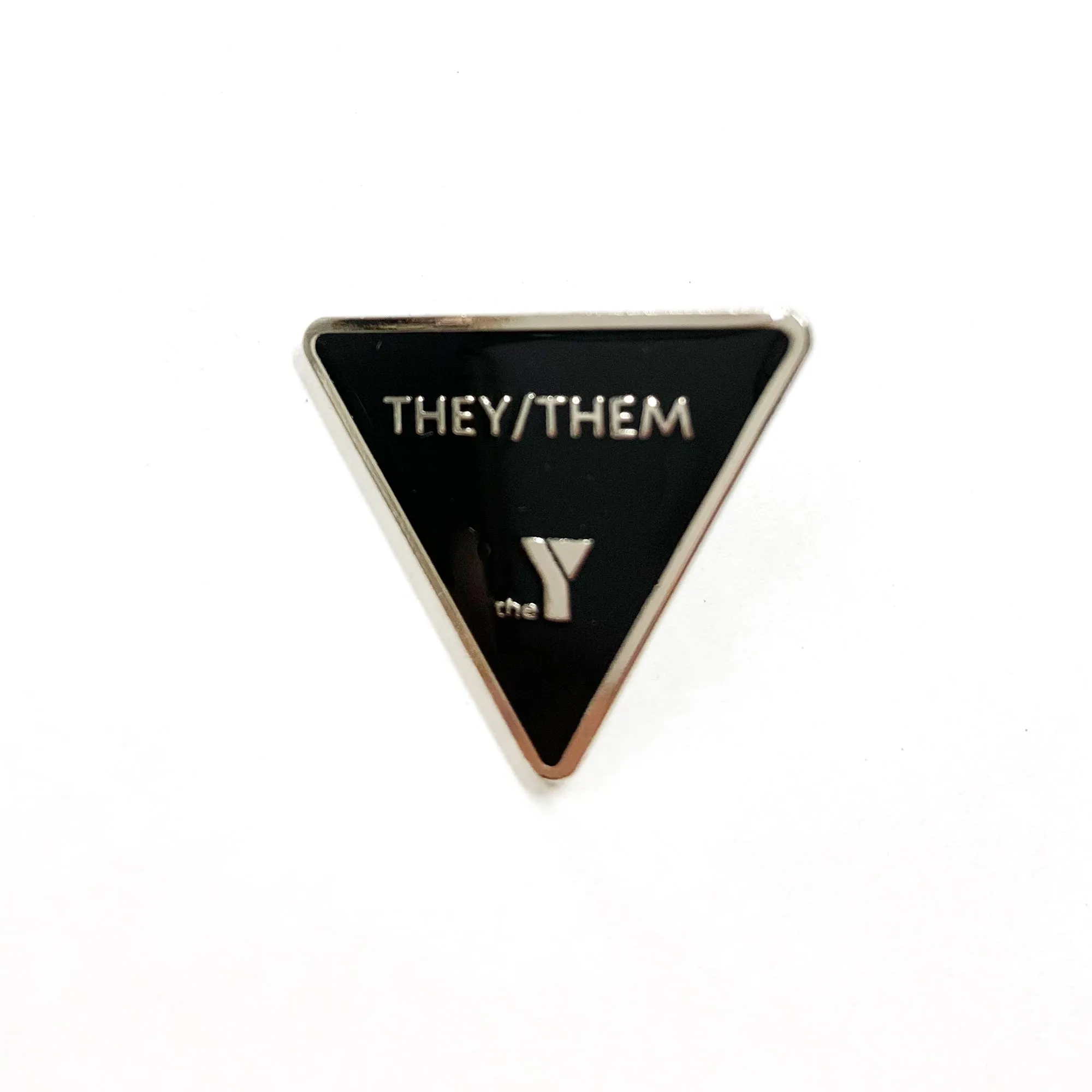 Y Pro-Noun Lapel Pin