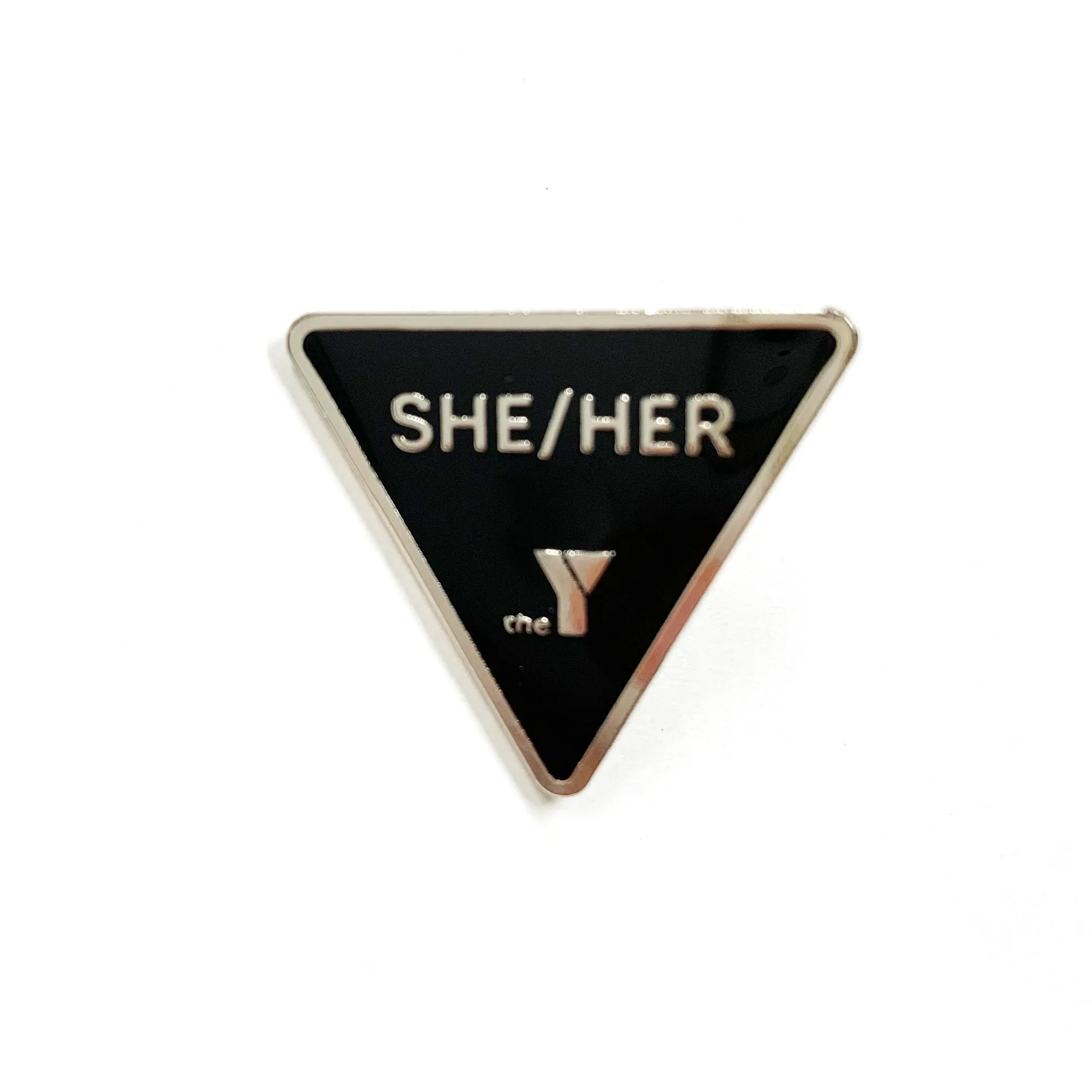 Y Pro-Noun Lapel Pin